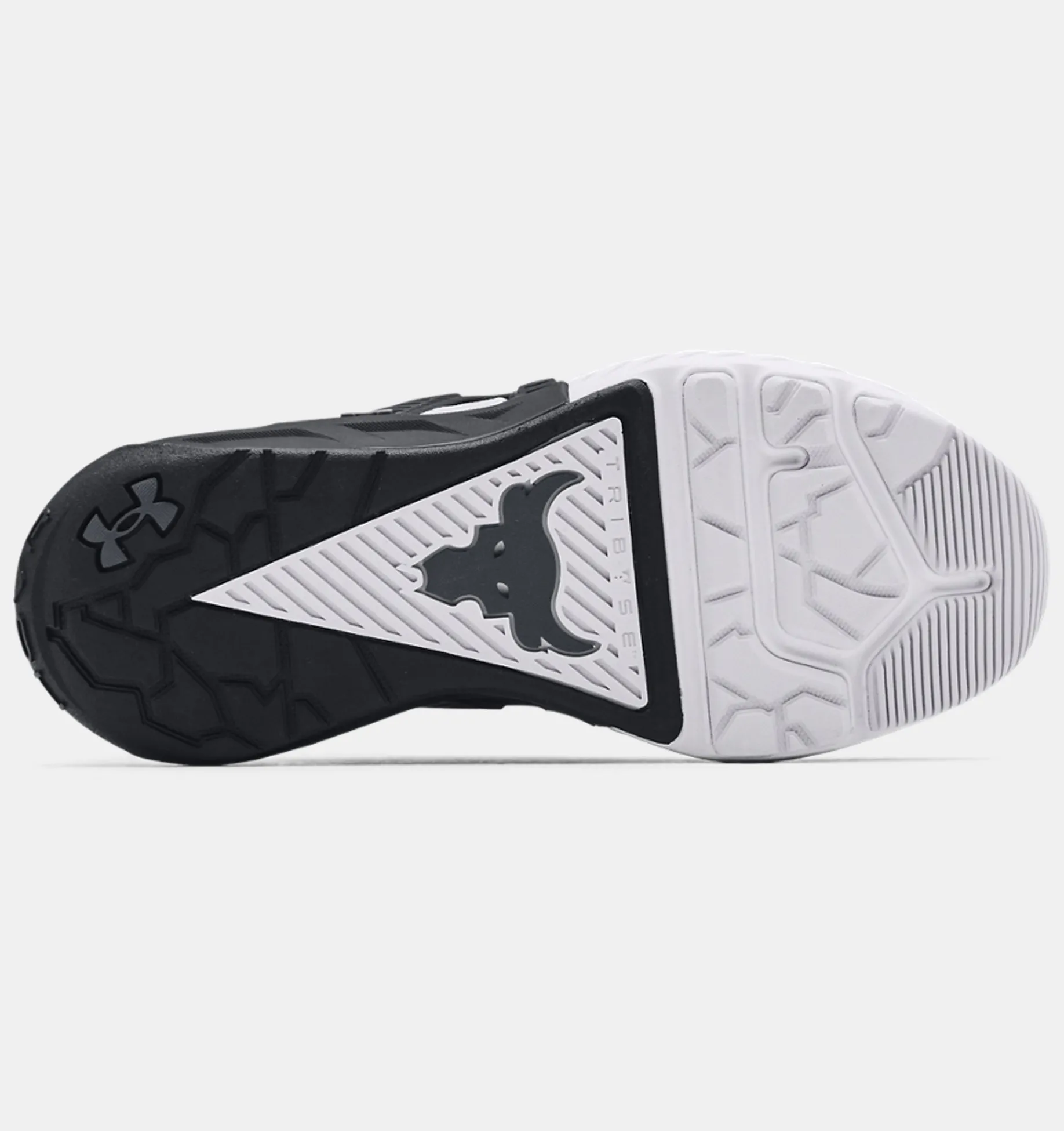 Cheap Under Armour Scarpe Da Allenamento Grade School Ua Project Rock 4 Black / White - 001