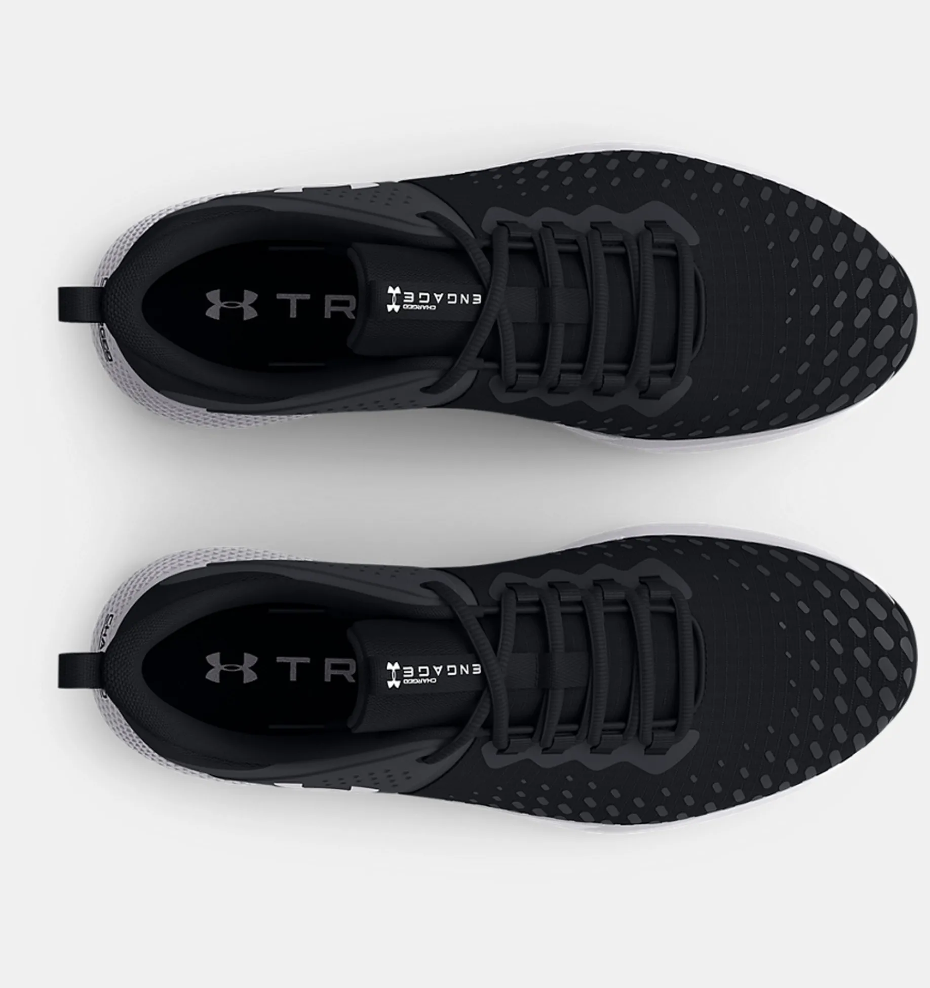 Cheap Under Armour Scarpe Da Allenamento Ua Charged Engage 2 Da Uomo Black / White - 001