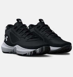 Best Under Armour Scarpe Da Basket Grade School Ua Lockdown 6 Black / Jet Gray - 001