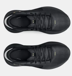 Shop Under Armour Scarpe Da Basket Pre-School Ua Lockdown 6 Black / Metallic Gold - 003