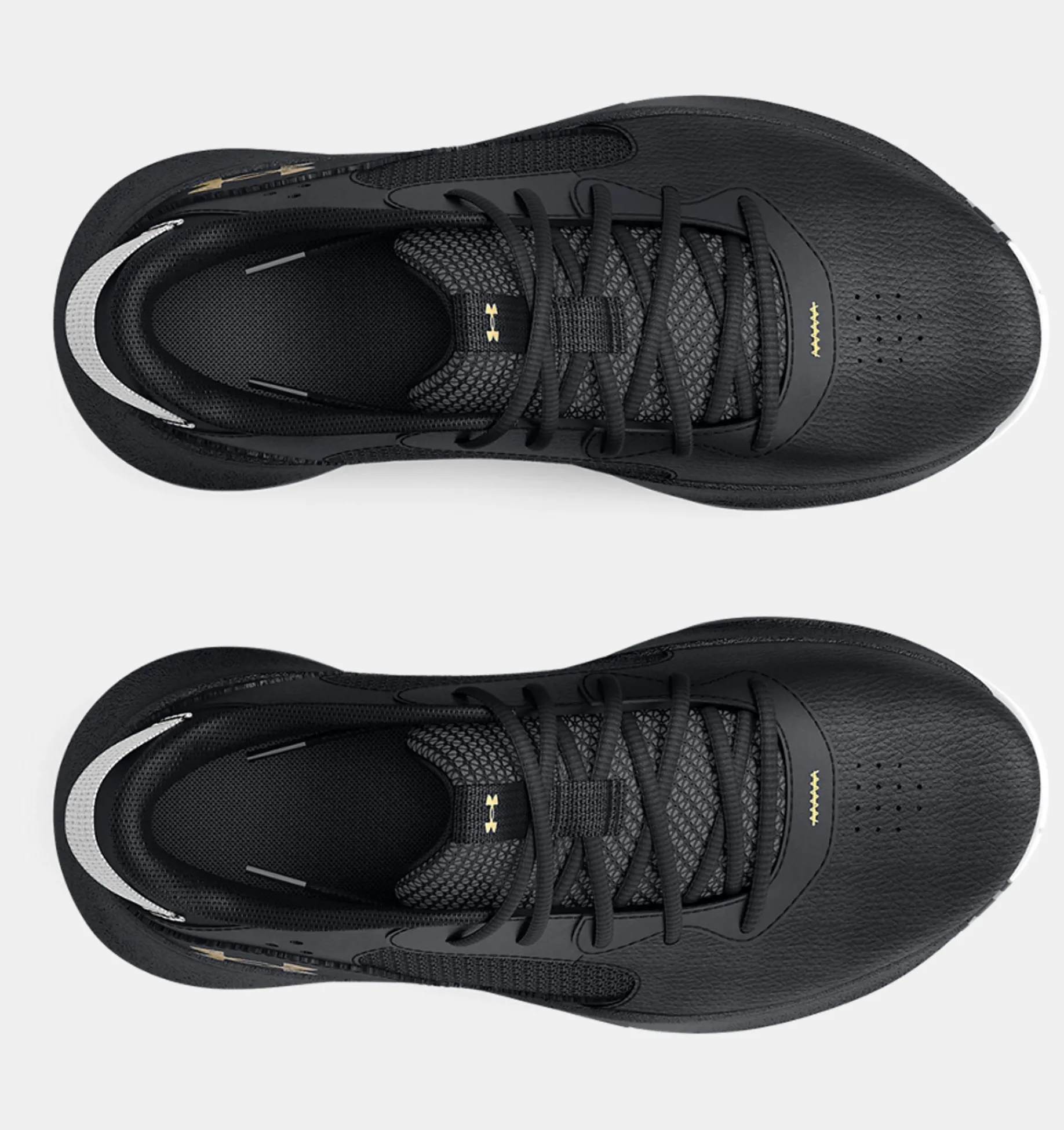 Shop Under Armour Scarpe Da Basket Pre-School Ua Lockdown 6 Black / Metallic Gold - 003