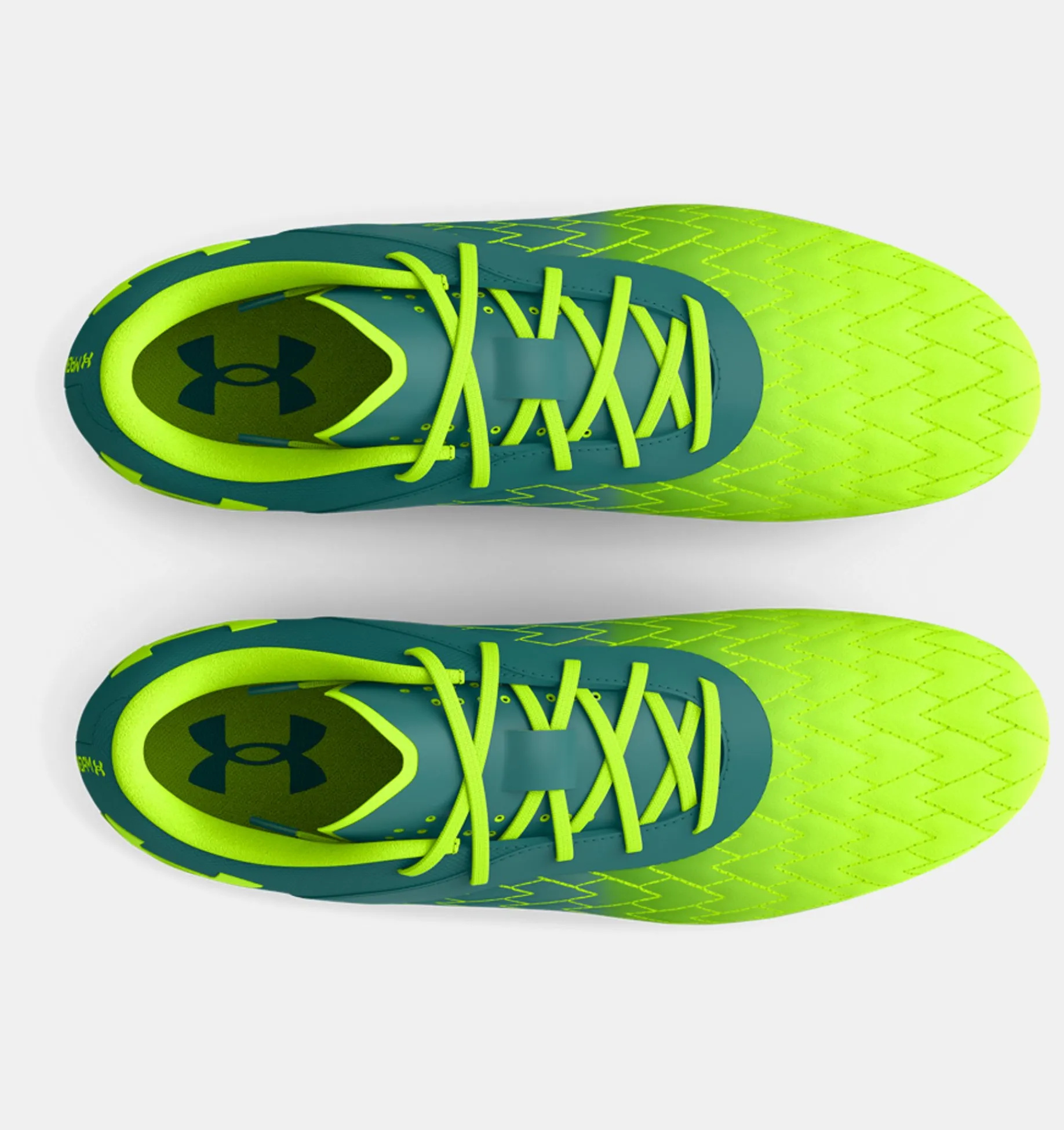Clearance Under Armour Scarpe Da Calcio Grade School Ua Magnetico Select 2.0 Fg Jr. Lime Surge / Coastal Teal - 300
