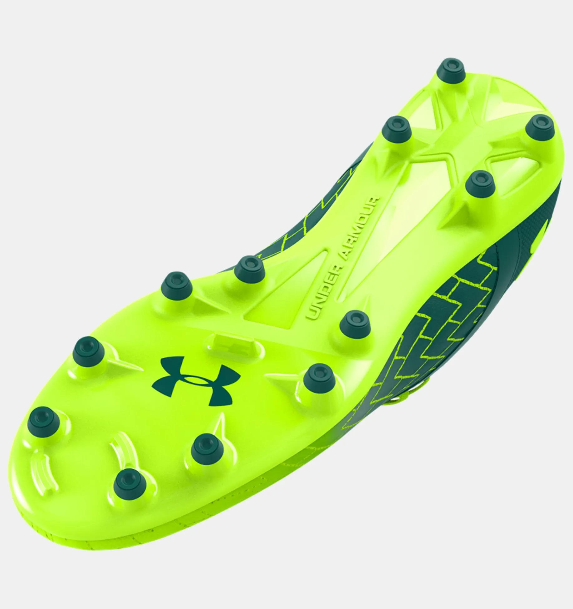 Clearance Under Armour Scarpe Da Calcio Grade School Ua Magnetico Select 2.0 Fg Jr. Lime Surge / Coastal Teal - 300