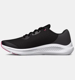 Online Under Armour Scarpe Da Corsa Grade School Ua Charged Pursuit 3 Da Ragazza Black / Jet Gray - 001