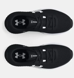 Cheap Under Armour Scarpe Da Corsa Pre-School Ua Rogue 3 Al Da Ragazzo Black / White - 001