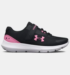 Online Under Armour Scarpe Da Corsa Pre-School Ua Surge 3 Ac Da Ragazza Black / Flamingo - 001