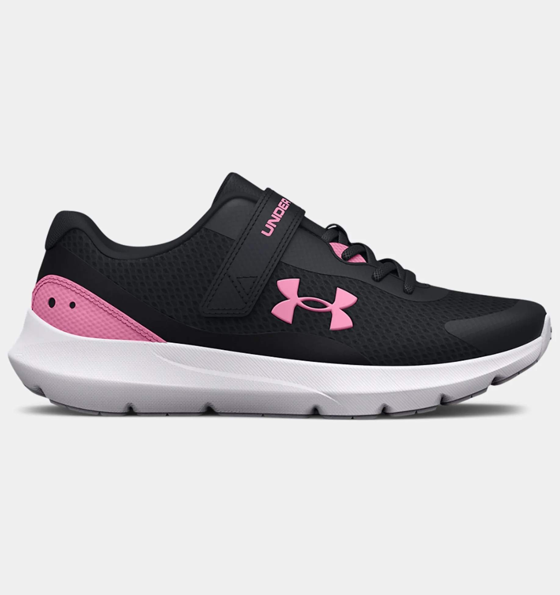 Online Under Armour Scarpe Da Corsa Pre-School Ua Surge 3 Ac Da Ragazza Black / Flamingo - 001