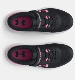 Online Under Armour Scarpe Da Corsa Pre-School Ua Surge 3 Ac Da Ragazza Black / Flamingo - 001