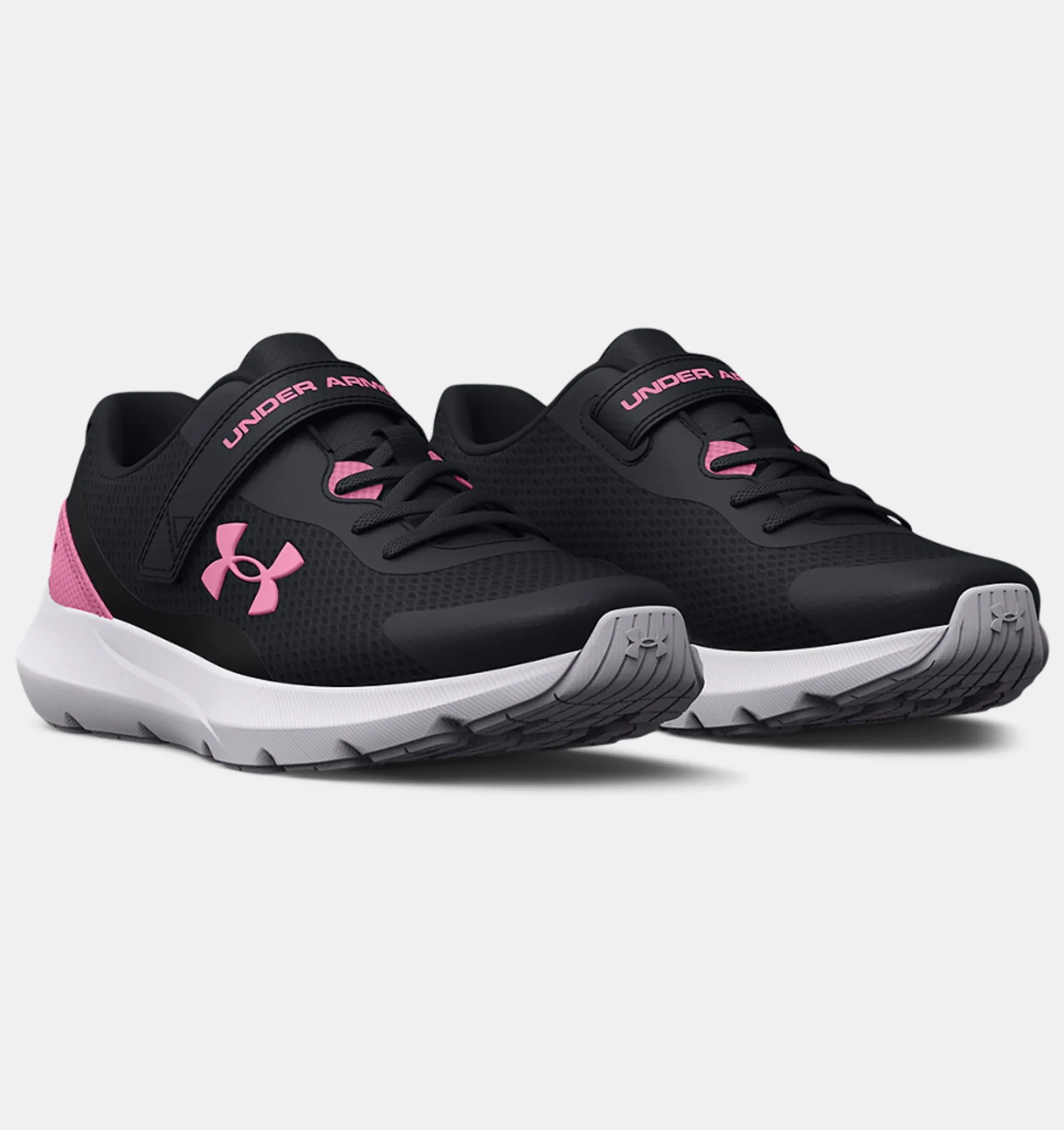 Online Under Armour Scarpe Da Corsa Pre-School Ua Surge 3 Ac Da Ragazza Black / Flamingo - 001