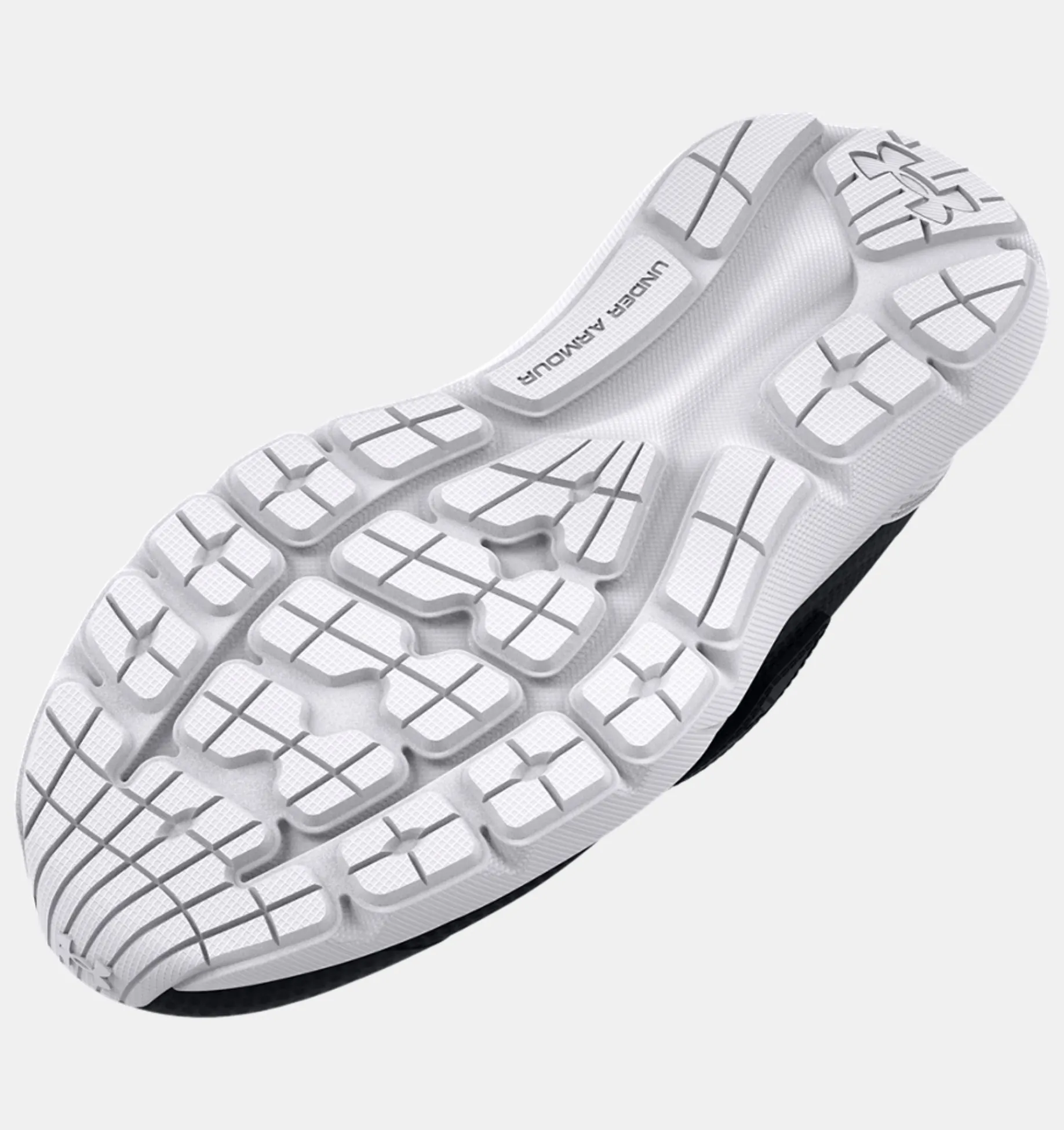 Outlet Under Armour Scarpe Da Corsa Pre-School Ua Surge 3 Ac Da Ragazzo Black / White - 001