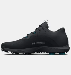 Best Sale Under Armour Scarpe Da Golf Ua Charged Draw 2 Wide Da Uomo Black / Steel - 002