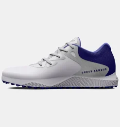 Best Sale Under Armour Scarpe Da Golf Ua Charged Breathe 2 Spikeless Da Donna White / Metallic Silver - 100