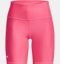 Cheap Under Armour Shorts Heatgear® Armour Bike Da Donna Pink Shock / White - 683