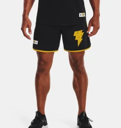 Best Under Armour Shorts Project Rock Black Adam Mesh Da Uomo Black / White - 001
