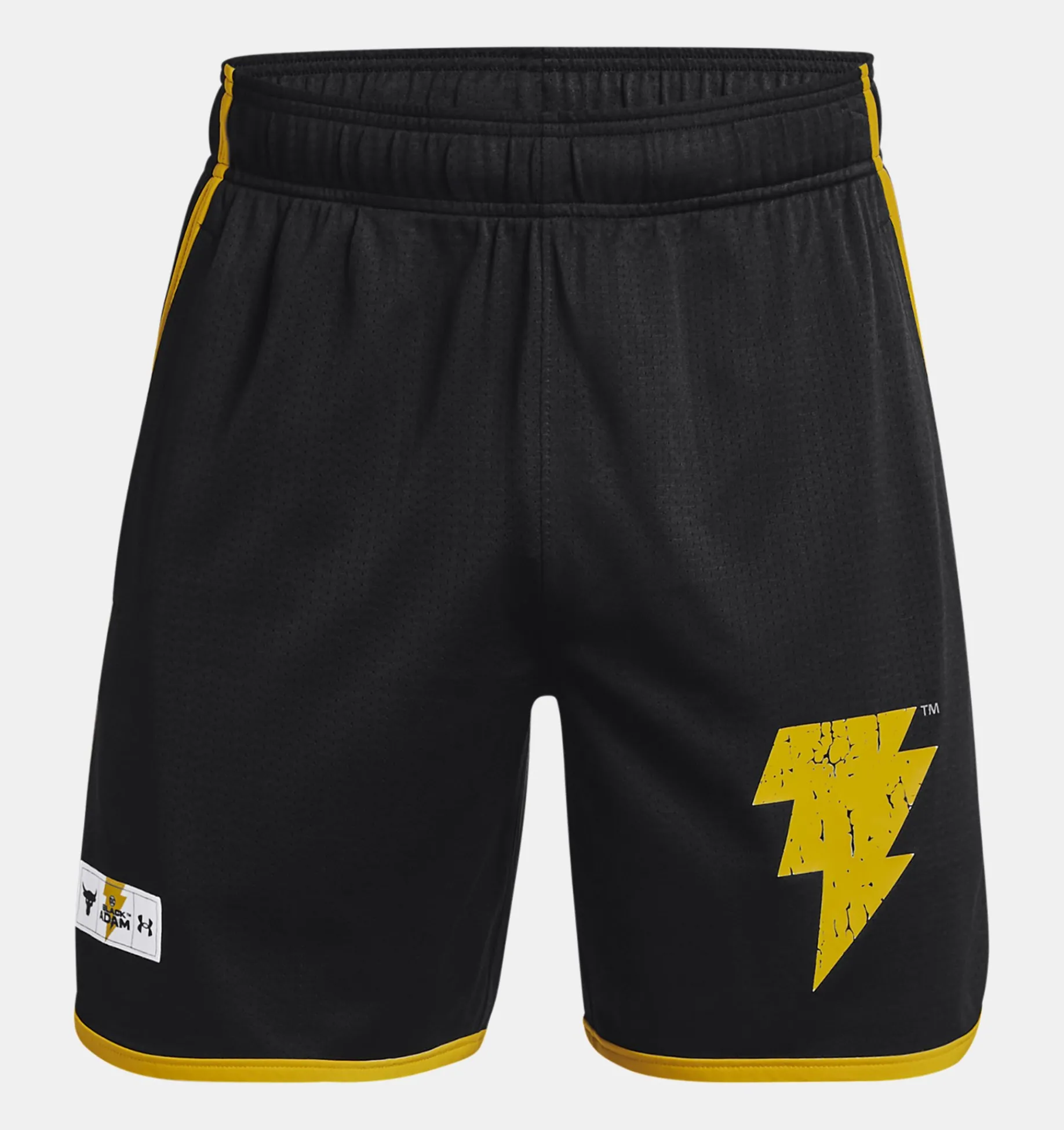 Best Under Armour Shorts Project Rock Black Adam Mesh Da Uomo Black / White - 001