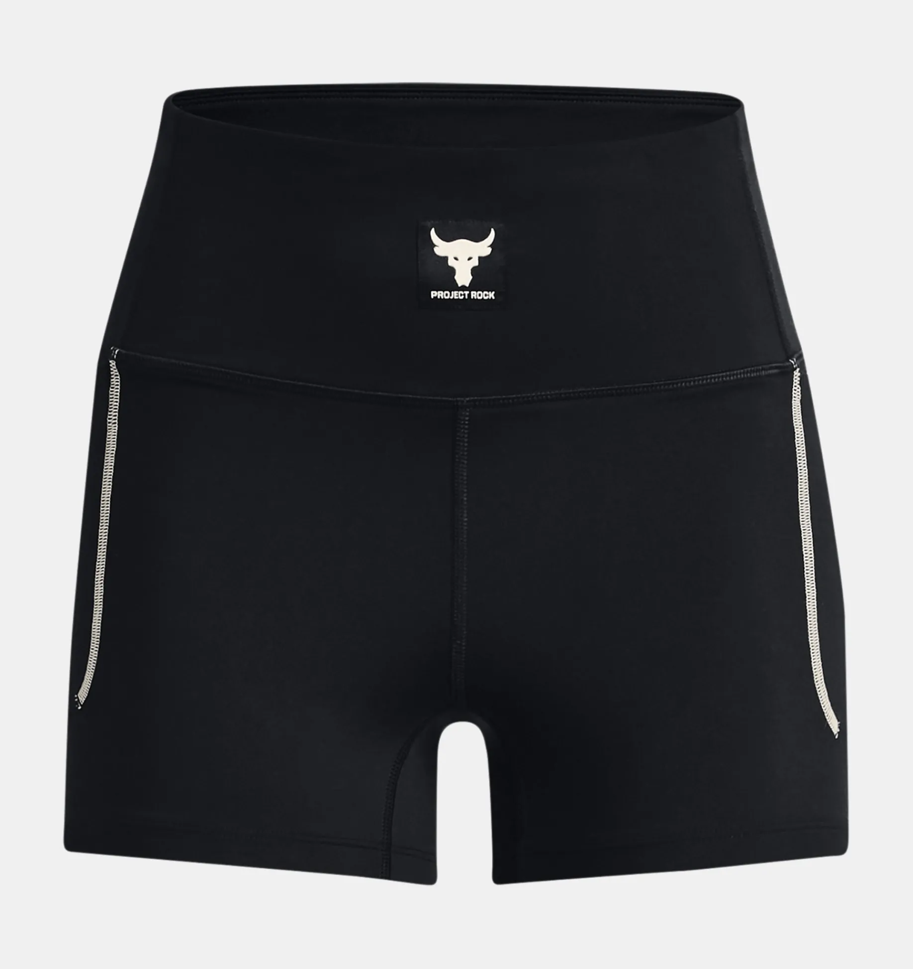 Clearance Under Armour Shorts Project Rock Meridian Da Donna Black / Ivory - 001