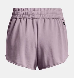 Clearance Under Armour Shorts Project Rock Rival Terry Disrupt Da Donna Purple Haze / Lunar Purple - 554