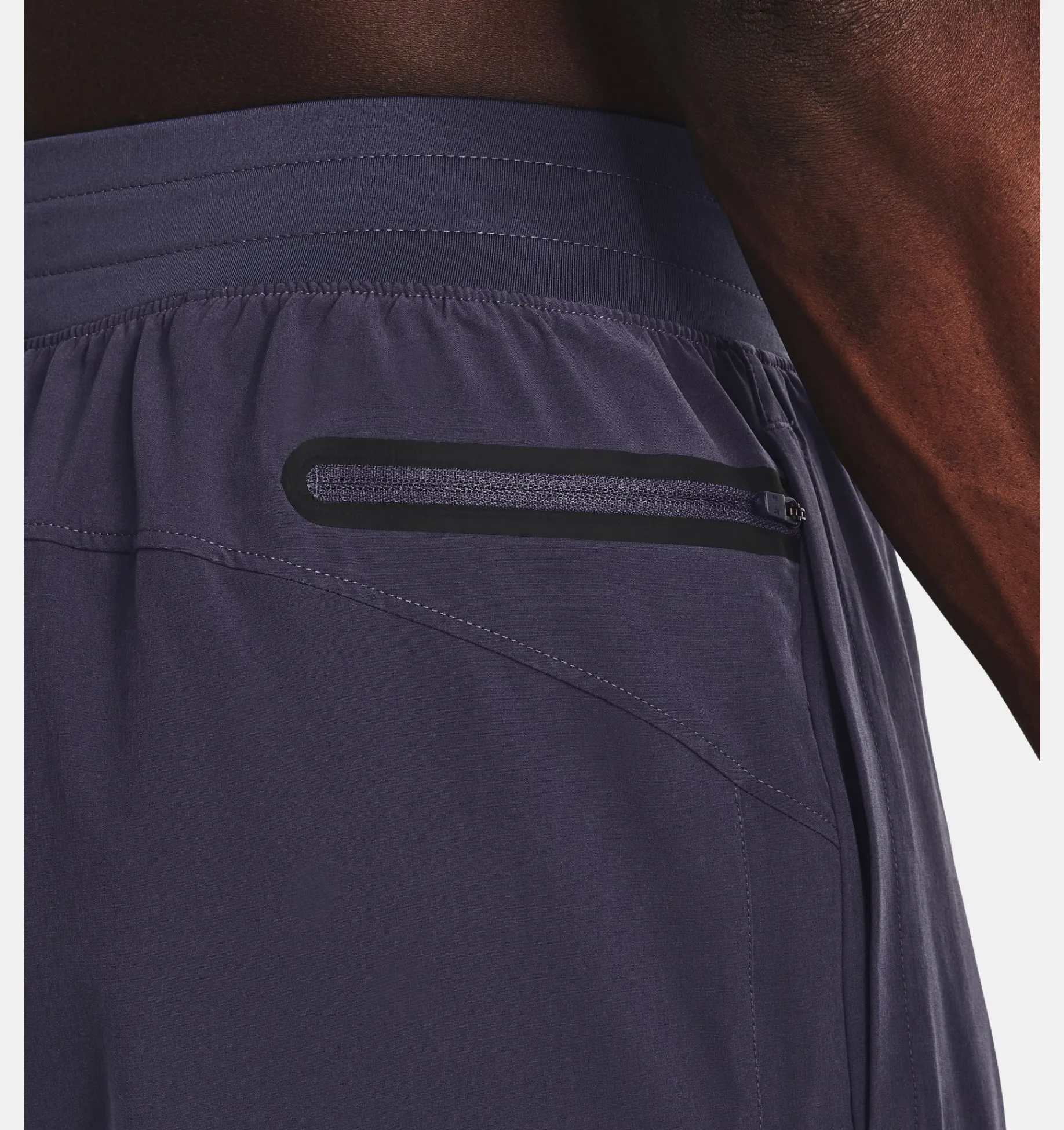 Store Under Armour Shorts Project Rock Snap Da Uomo Tempered Steel / White - 558