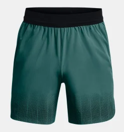 Store Under Armour Shorts Ua Armourprint Peak Woven Da Uomo Coastal Teal / Black - 722