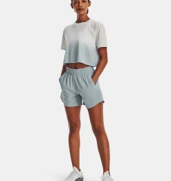 Hot Under Armour Shorts Ua Flex Woven 13 Cm Da Donna Harbor Blue - 465