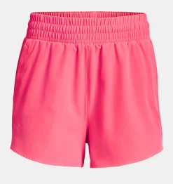 Sale Under Armour Shorts Ua Flex Woven 8 Cm Da Donna Pink Shock - 683