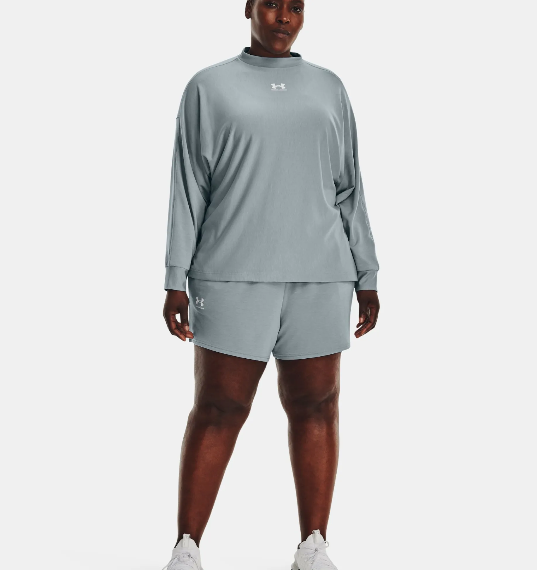 Store Under Armour Shorts Ua Flex Woven 13 Cm Da Donna Harbor Blue - 465