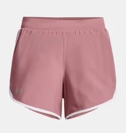 Sale Under Armour Shorts Ua Fly-By 2.0 Da Donna Pink Elixir / White - 697