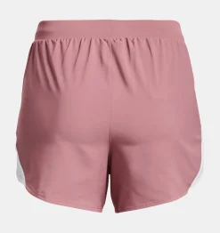 Sale Under Armour Shorts Ua Fly-By 2.0 Da Donna Pink Elixir / White - 697