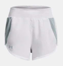 Cheap Under Armour Shorts Ua Fly-By Elite High-Rise Da Donna White / Harbor Blue - 101