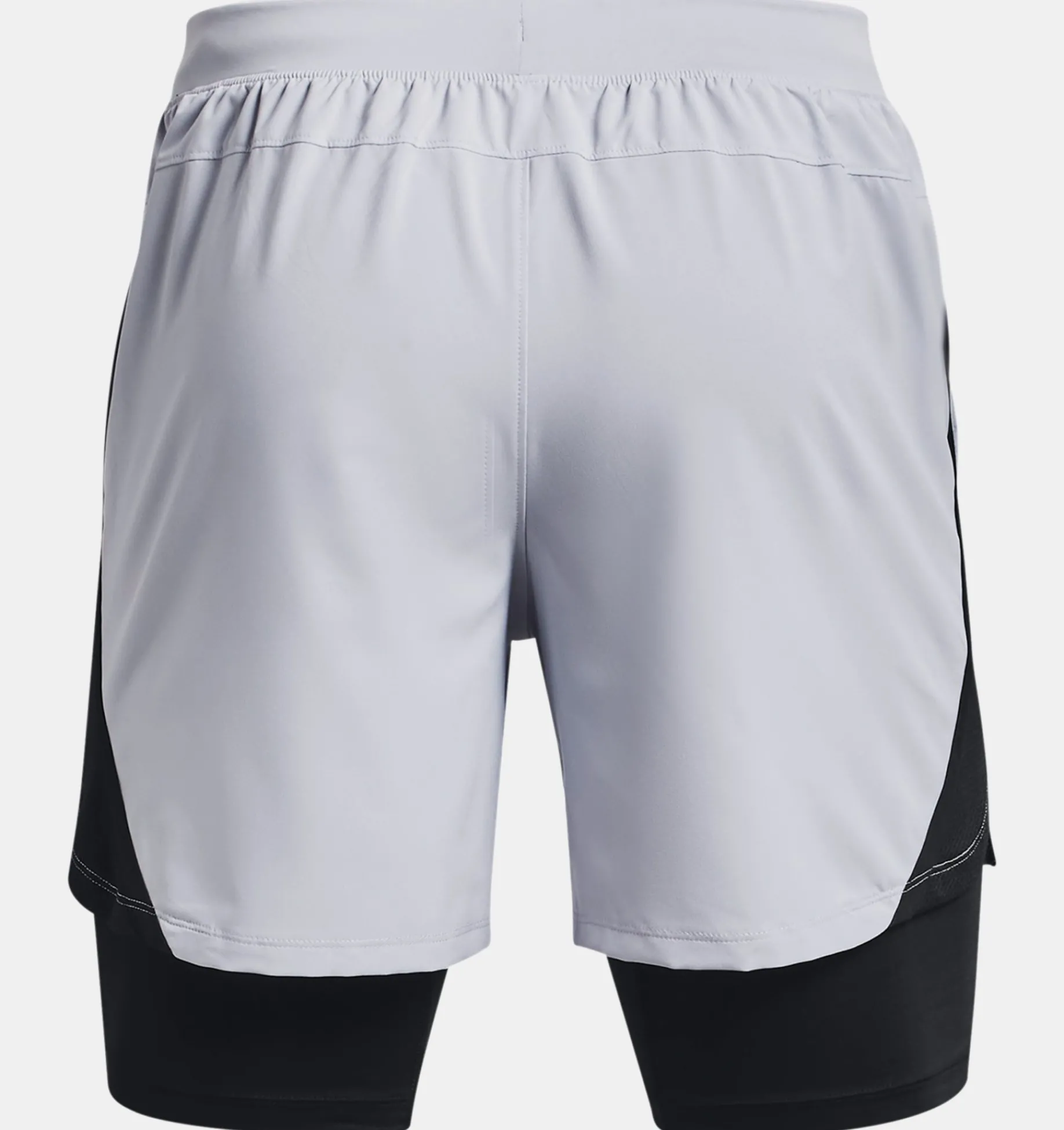 Store Under Armour Shorts Ua Launch 13 Cm 2 In 1 Da Uomo Mod Gray / Black - 011