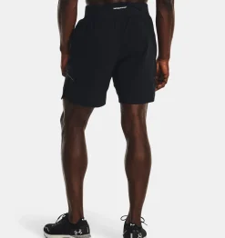 Best Sale Under Armour Shorts Ua Launch Elite 2-In-1 18 Cm Da Uomo Black / Team Orange - 002