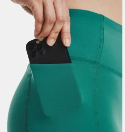 Cheap Under Armour Shorts Ua Meridian Bike Da Donna Coastal Teal / Metallic Silver - 722