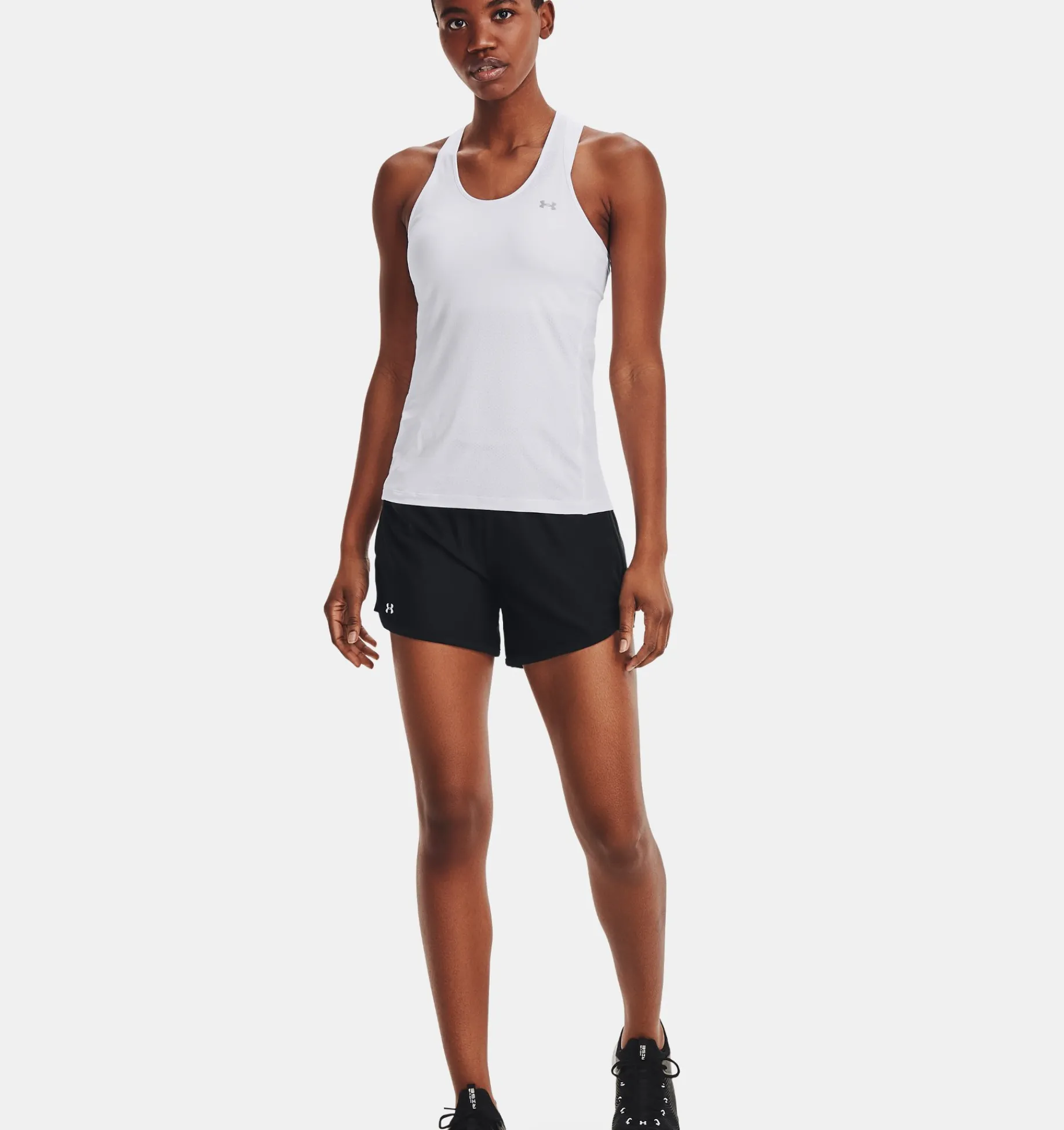 Discount Under Armour Shorts Ua Play Up 5 Black / White - 001
