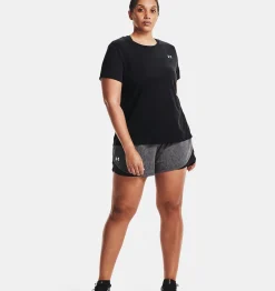Cheap Under Armour Shorts Ua Play Up 3.0 Twist Da Donna Black / White - 001