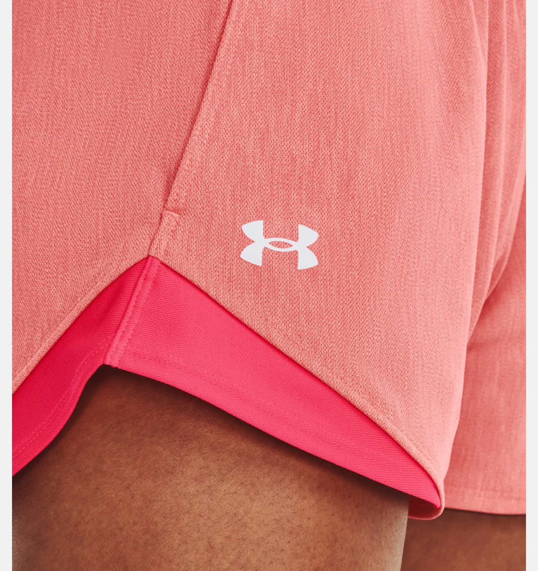 Cheap Under Armour Shorts Ua Play Up 3.0 Twist Da Donna Pink Shock / Posh Pink - 683