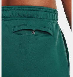 Best Under Armour Shorts Ua Rival Fleece Big Logo Da Uomo Coastal Teal / Onyx White - 722