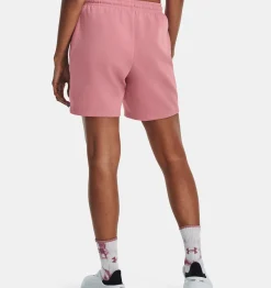 Cheap Under Armour Shorts Ua Summit Knit Unisex Pink Elixir / Black - 697