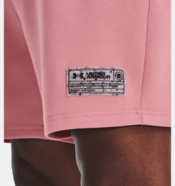 Cheap Under Armour Shorts Ua Summit Knit Unisex Pink Elixir / Black - 697
