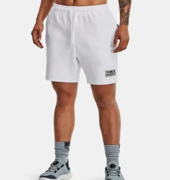 Best Sale Under Armour Shorts Ua Summit Knit Unisex White / Black - 100