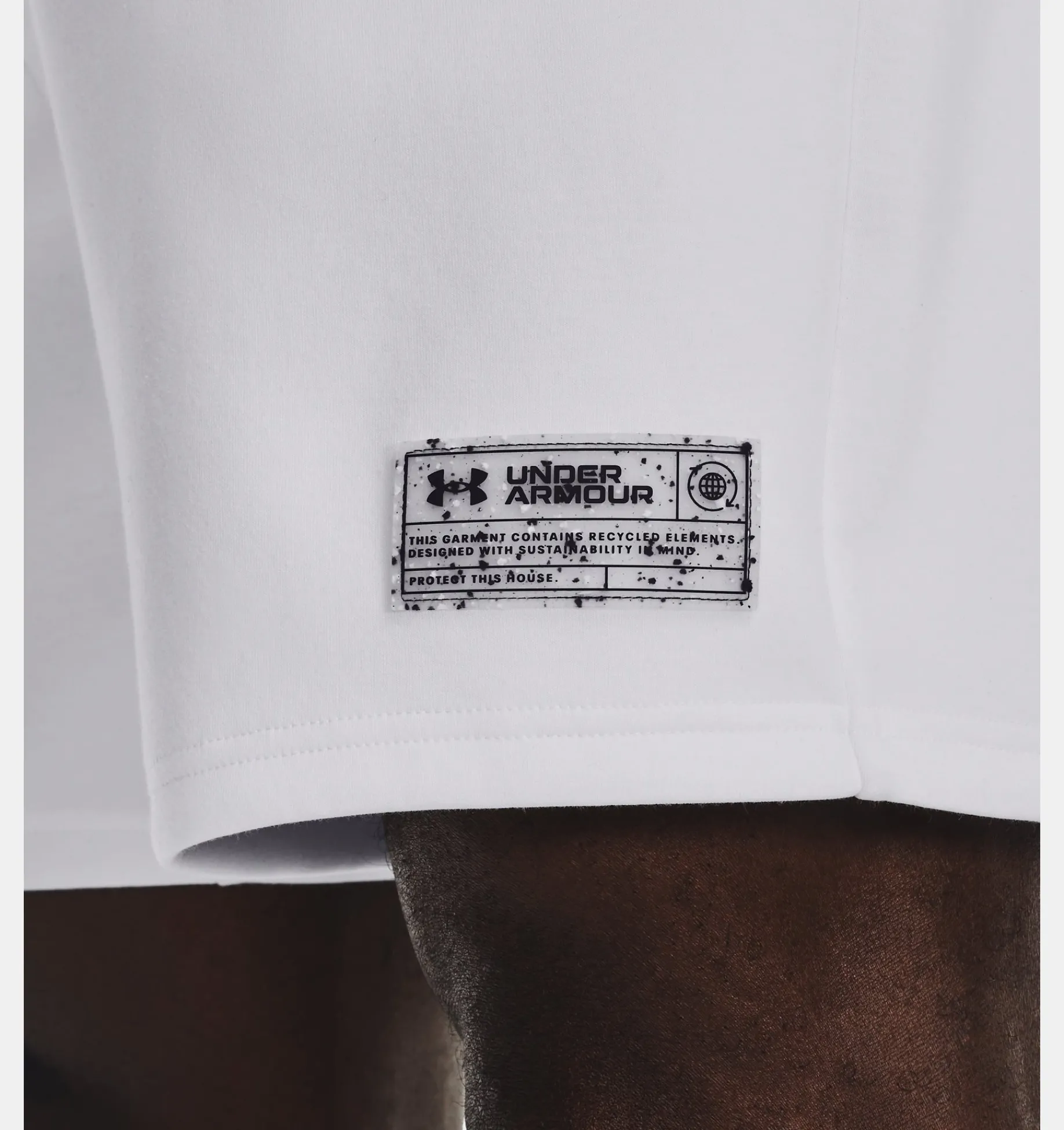 Best Sale Under Armour Shorts Ua Summit Knit Unisex White / Black - 100