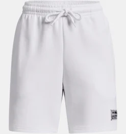 Best Sale Under Armour Shorts Ua Summit Knit Unisex White / Black - 100