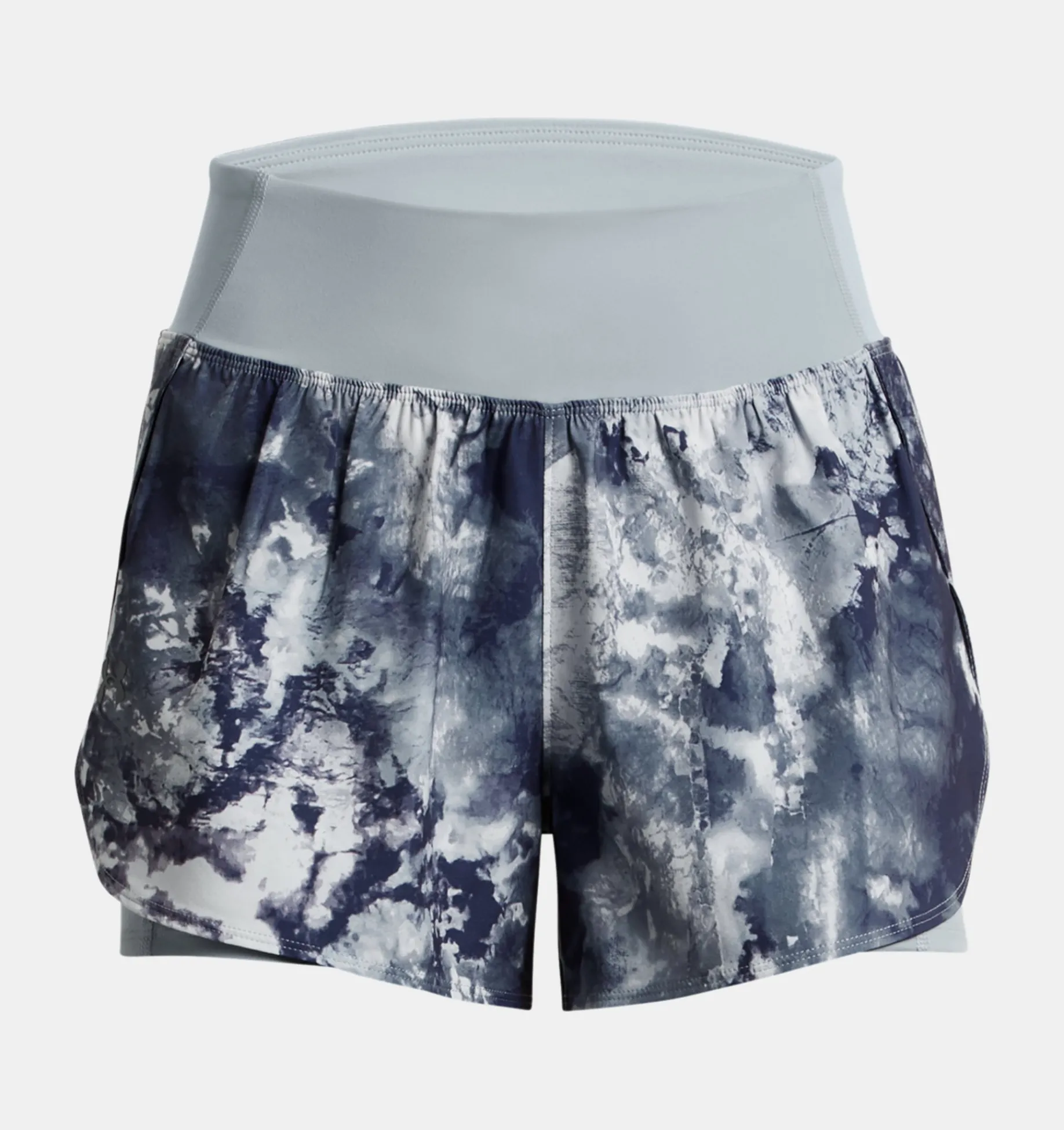 Cheap Under Armour Shorts Ua Train Anywhere 2-In-1 Printed Da Donna Harbor Blue / White - 465