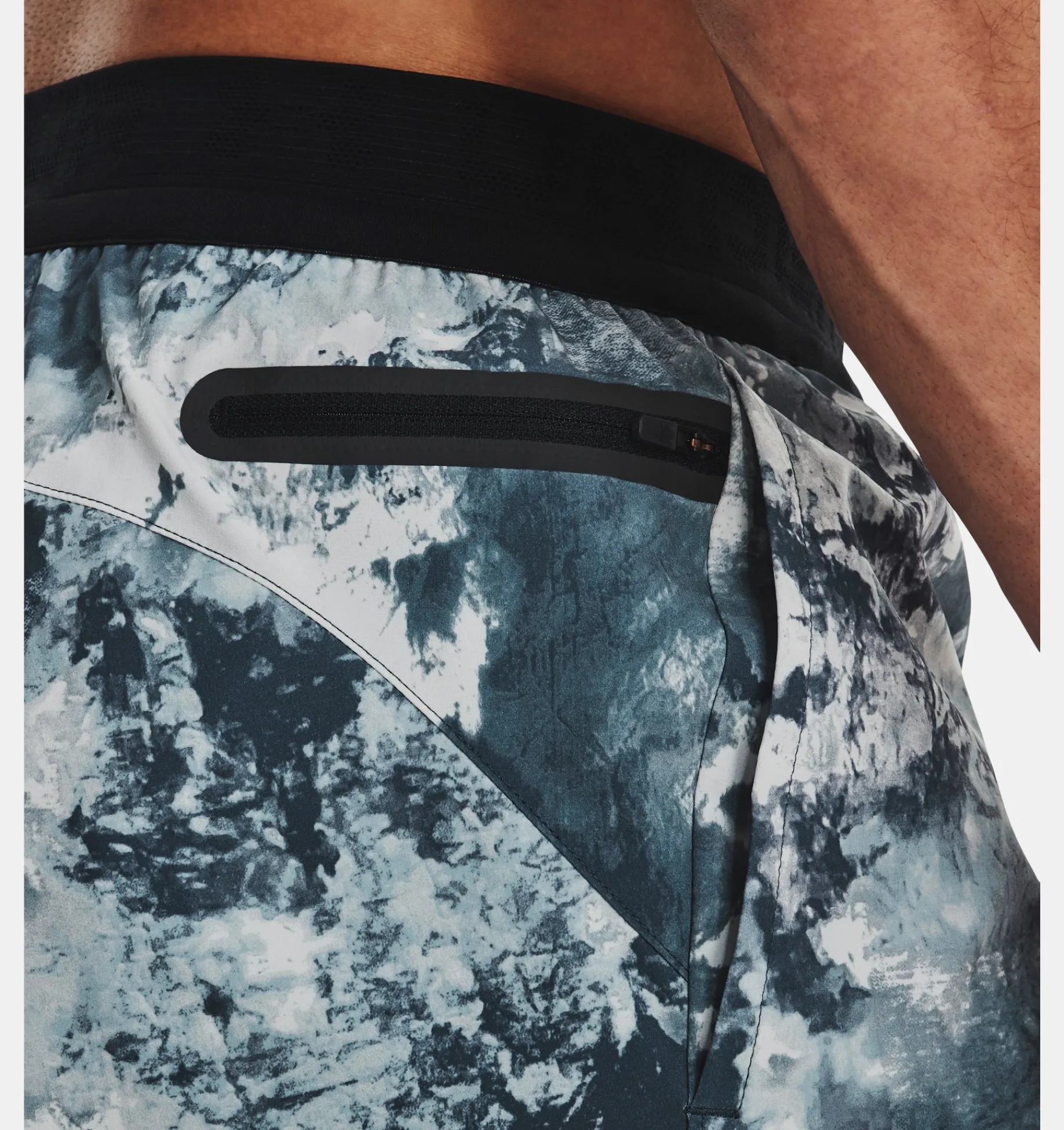 Store Under Armour Shorts Ua Train Anywhere Printed Da Uomo Harbor Blue / Reflective - 465