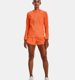 Online Under Armour Shorts Ua Train Anywhere 2-In-1 Da Donna Orange Blast / Reflective - 866