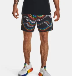 Best Sale Under Armour Shorts Ua Woven Volley Pride Da Uomo Black / White - 001