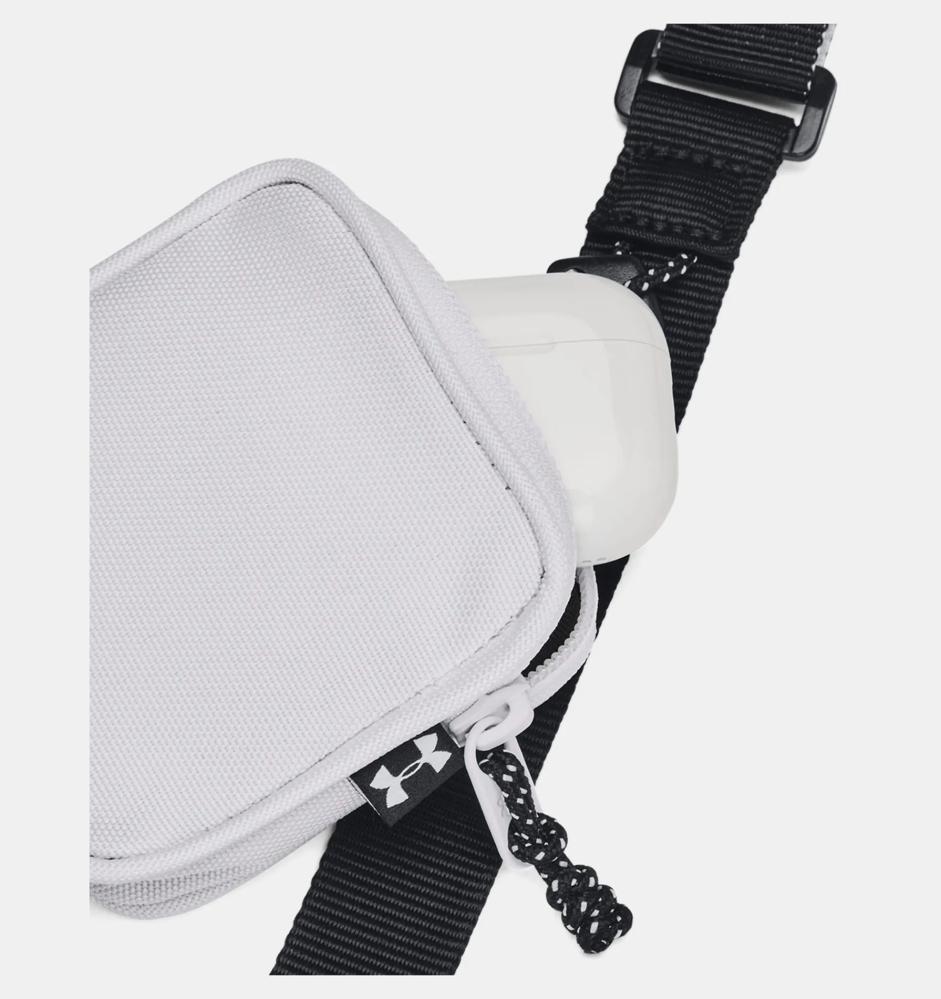 Hot Under Armour Tracolla Piccola Ua Loudon Unisex Black / White - 001