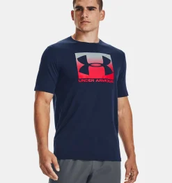 Hot Under Armour T-Shirt A Manica Corta Ua Boxed Sportstyle Da Uomo Academy / Red - 408
