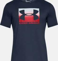 Hot Under Armour T-Shirt A Manica Corta Ua Boxed Sportstyle Da Uomo Academy / Red - 408