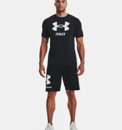 Fashion Under Armour T-Shirt Ua Citta Italia Black / White - 001