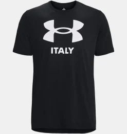 Fashion Under Armour T-Shirt Ua Citta Italia Black / White - 001